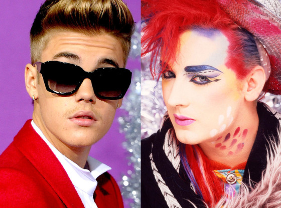 Boy George, Justin Bieber Boy George, Justin Bieber